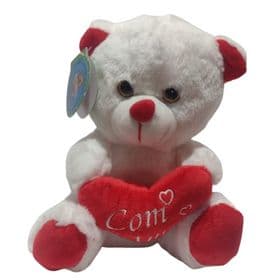 Urso Branco P com Coração